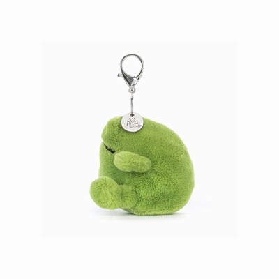 Jellycat Ricky Rain Frog Bag Charm Australia | 491358ANK